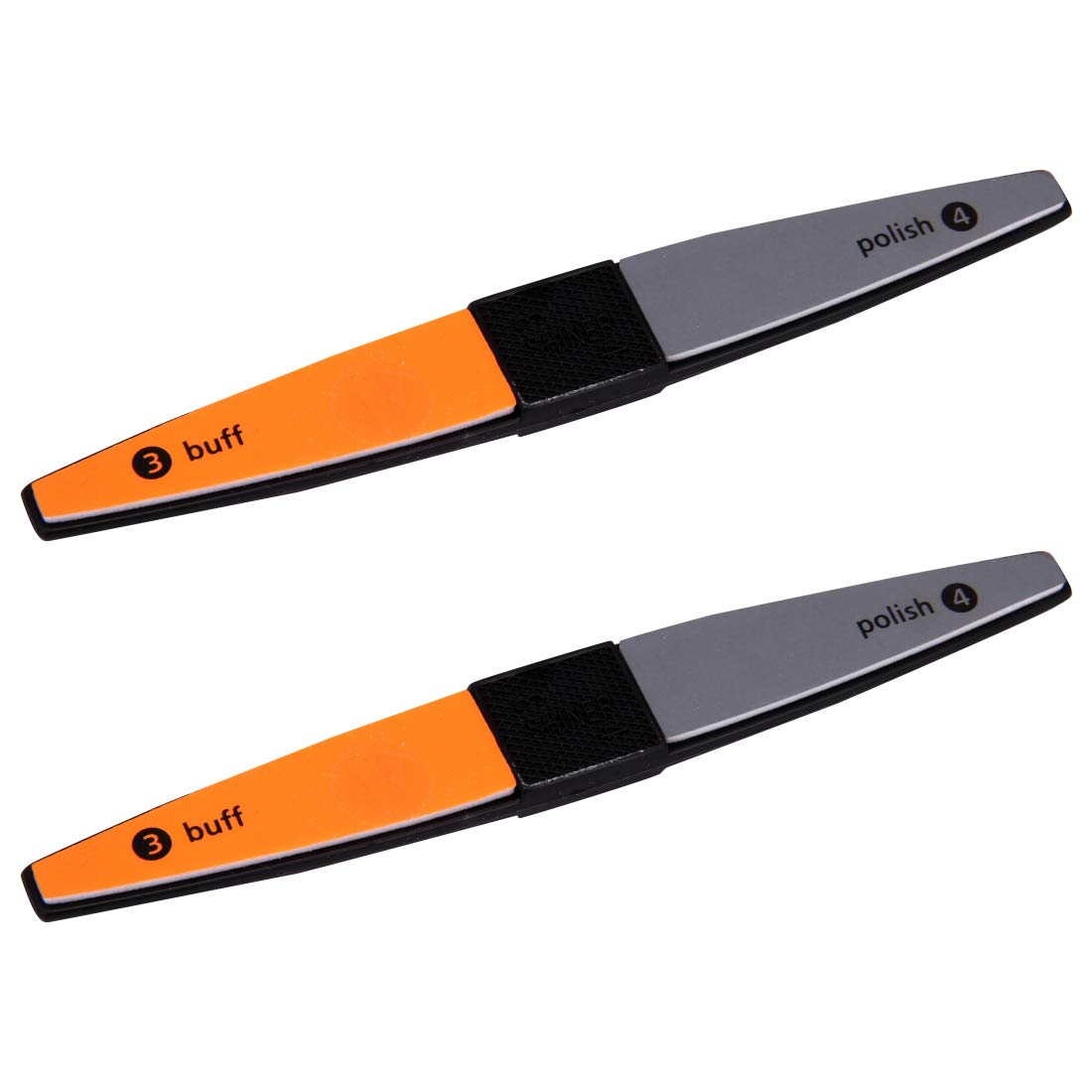 GUBB 4-Way Nail Buffer, Shiner & Filer Set - 2 Pack Professional Manicure Tools for Smooth & Shiny Nails - Perfect for Home, Salon & Travel Nail Care