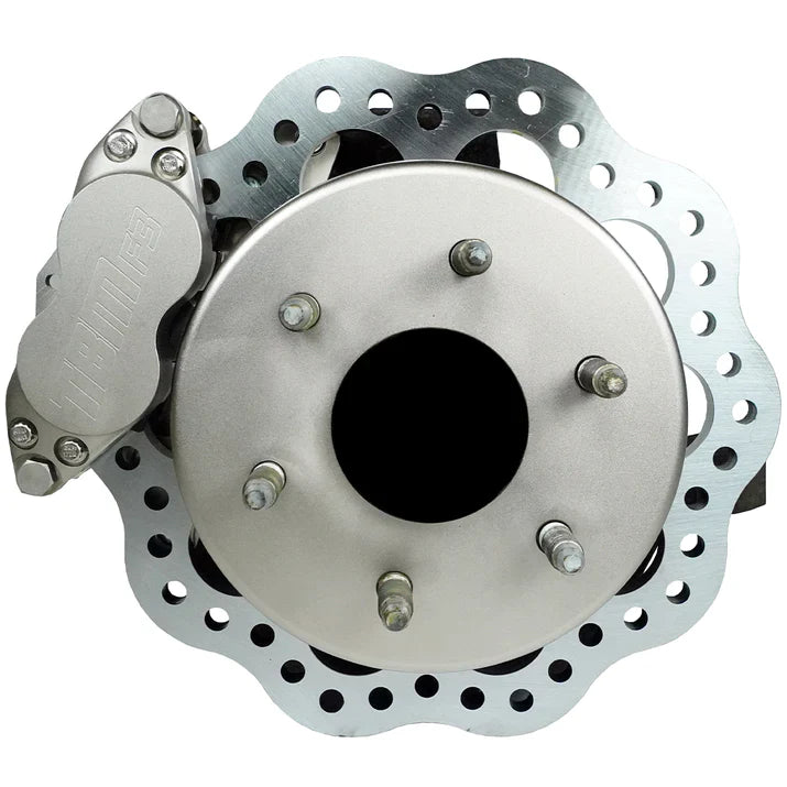 2015 Ford F150 Rear Drag Brake Kit with F3 4-Piston Calipers (Stock Housing Ends) - High Performance Braking for Racing & Towing