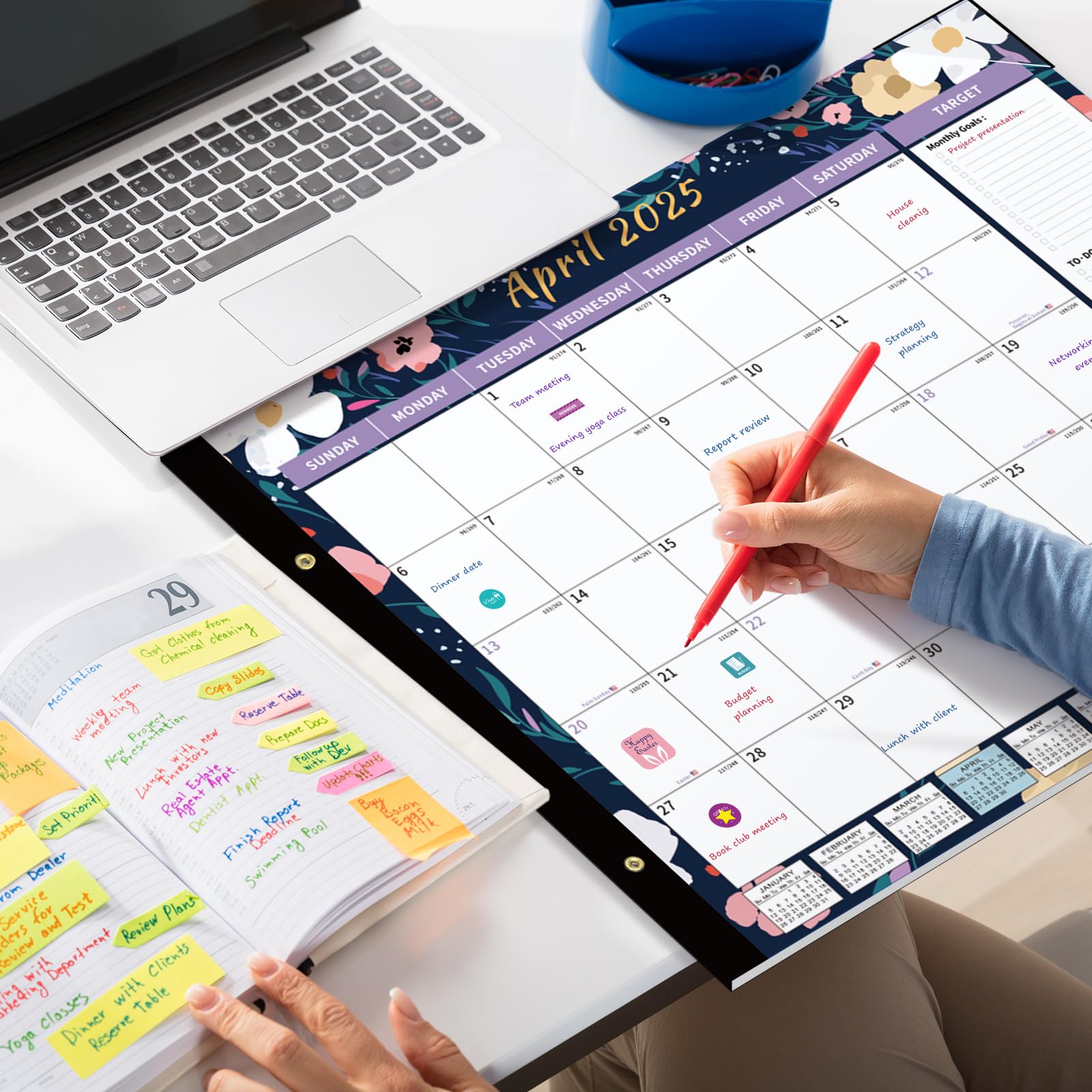 2025-2026 Large Desk Calendar - 22