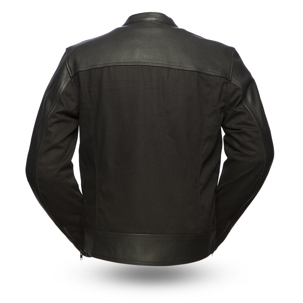 Men's Invader Jacket - Waterproof Windbreaker with Hood for Outdoor Hiking & Camping - Black Winter Coat for Men's Activewear