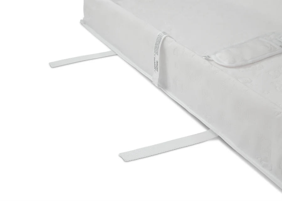 2 in 1 Deluxe Pillow Top Changing Pad & Portable Baby Changing Mat - Waterproof, Soft & Travel-Friendly for Nursery, Diaper Bag & On-the-Go Parents