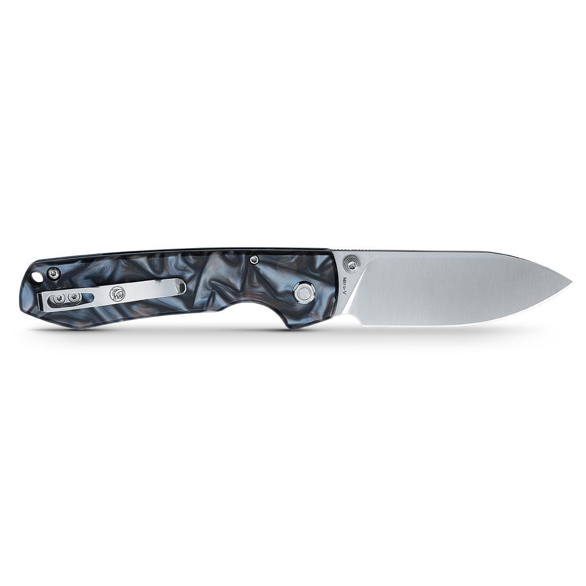 Vosteed Exclusive Raccoon Folding Pocket Knife - 3.25