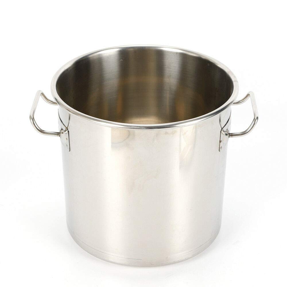 12L Stainless Steel Fruit Crusher & Wine Juice Press - Manual Grape Pulp Grinder, Apple Cider Juicer with Hydraulic Jack for Home Brewing & Winemaking