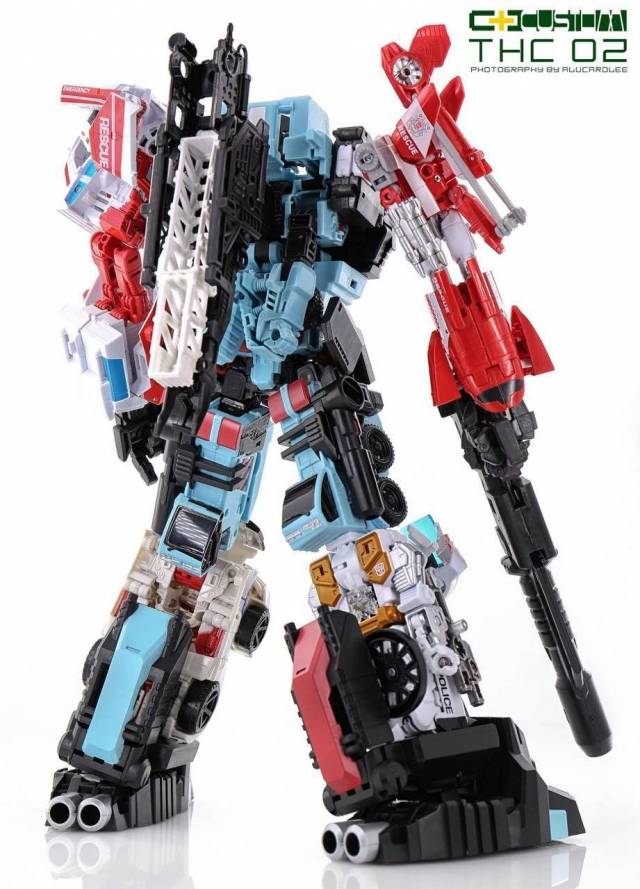 Custom C+ United Warrior Add-On Defensor - Action Figure Toy for Collectors & Kids | Perfect for Display, Play & Gifts