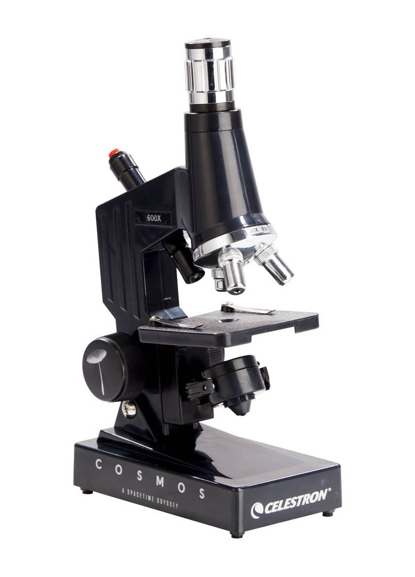 Professional COSMOS Biological Microscope Kit for Kids & Students - 1200X Magnification, LED Illumination, Science Lab & Classroom Use, Perfect for Home Schooling & STEM Education
