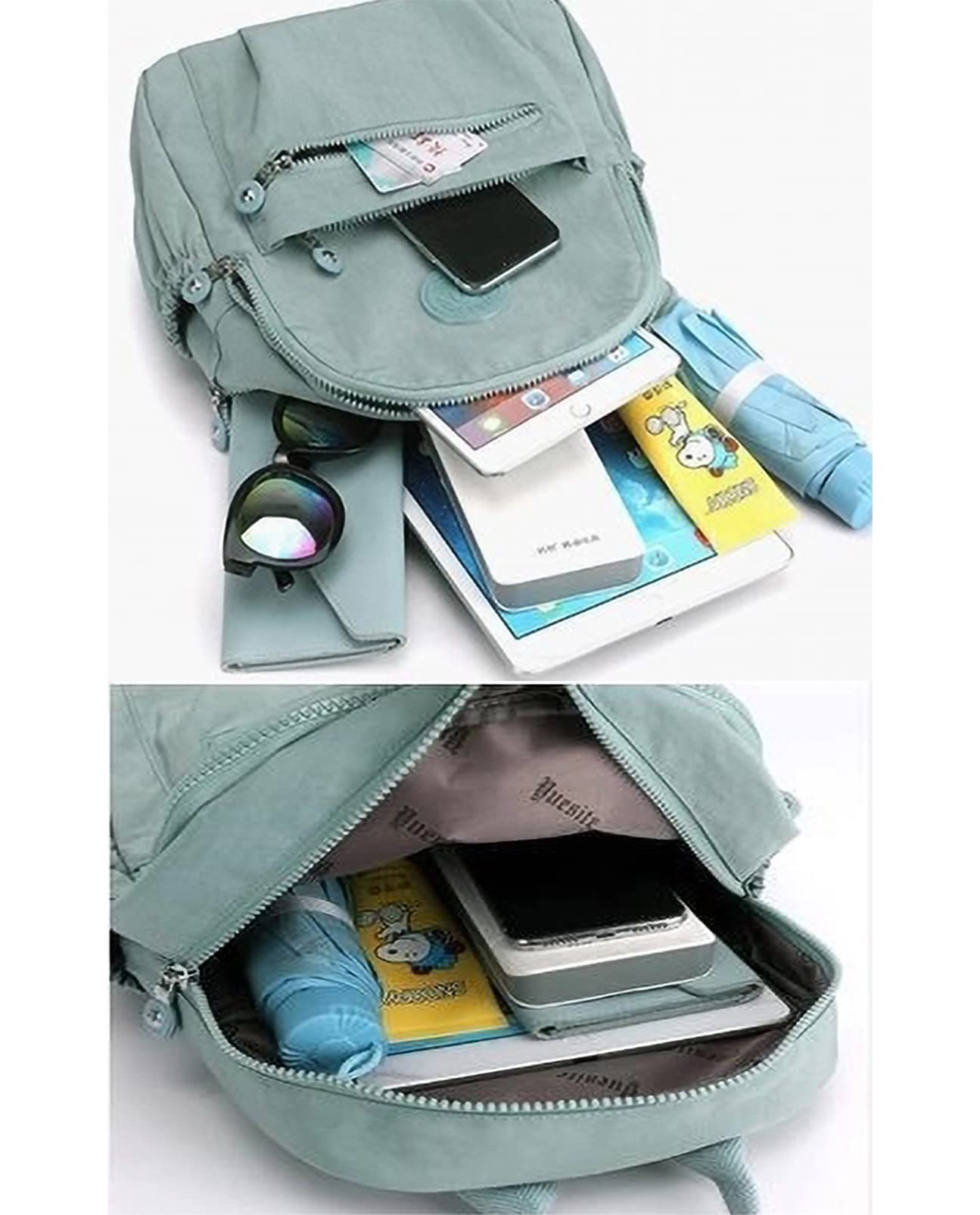 Go-Done MUKAITE 11L Mini Fashion Backpack for Women - Small Nylon Ladies Backpack, Lightweight Shopping Backpack (Small Size) - Perfect for Travel, Work, and Daily Use