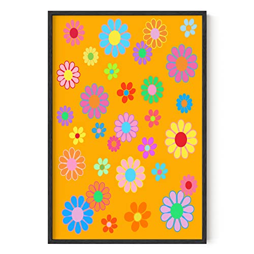 Indie Rainbow Flowers