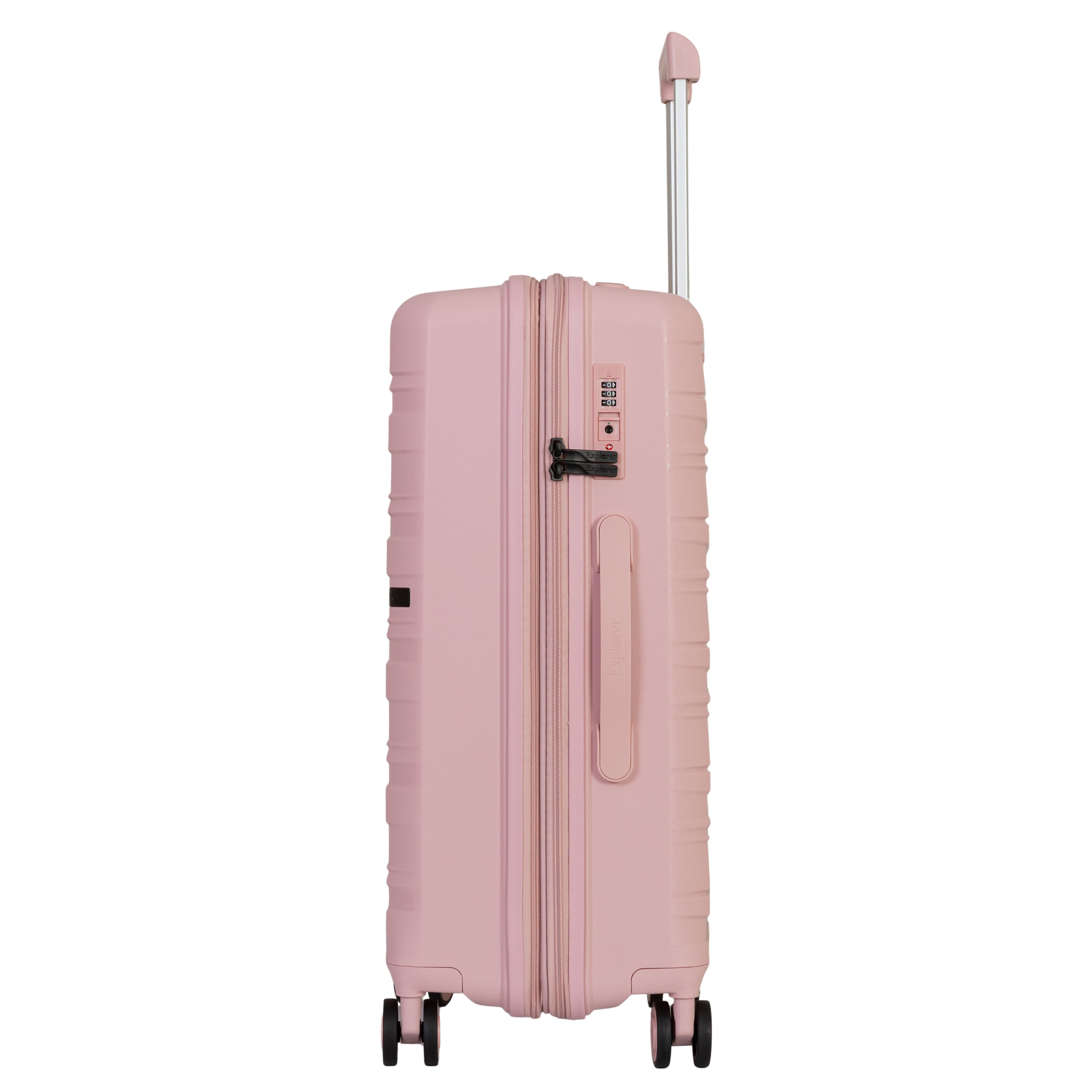 Explorer Breeze Anti-Theft Expandable Medium Carry-On Luggage - Perfect for Business Travel & Weekend Getaways
