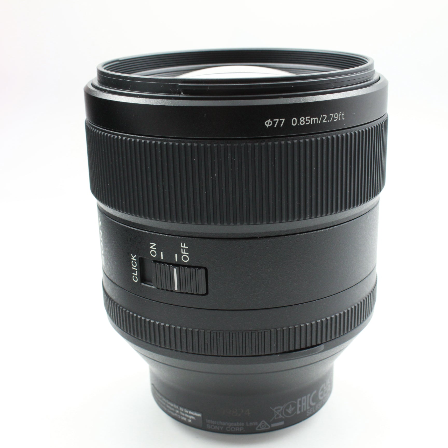 Open Box Excellent Condition Sony FE 85mm f/1.4 GM Lens - Premium Portrait Photography Lens for Sony Mirrorless Cameras - Perfect for Professional Portraits, Weddings & Low Light Shooting