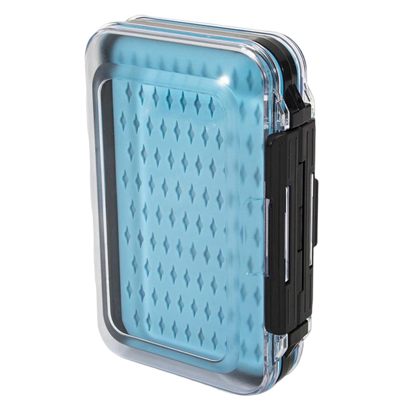 Newmind Double Sided Waterproof Fly Fishing Tackle Box - Streamer & Bait Organizer Case (Blue, 153x101x47mm) - Perfect for Fly Fishing, Stream Fishing & Outdoor Gear Storage