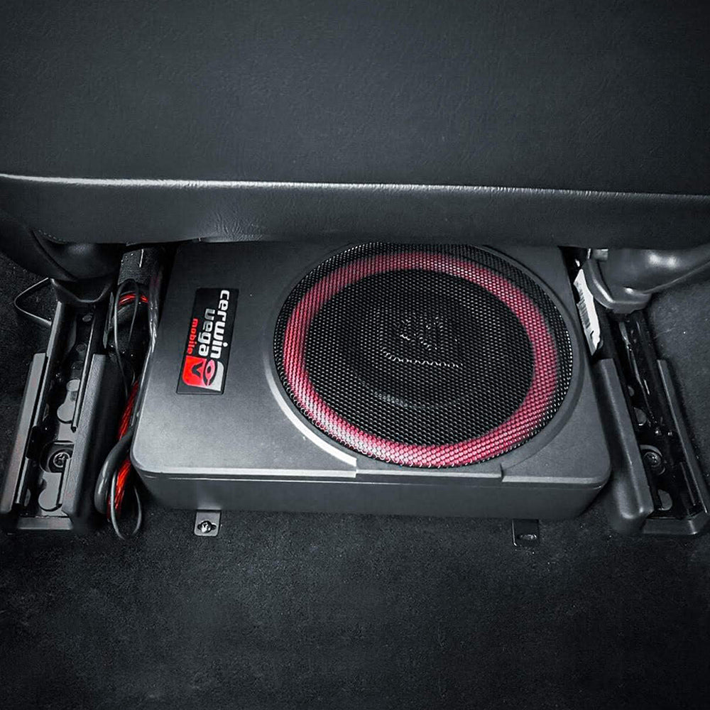 Cerwin Vega VPAS68 Vega Series 6x8 100W RMS 4 Ohm 300W Max Power Active Subwoofer - Premium Car Audio System for Deep Bass in Vehicles & Home Theater Setups