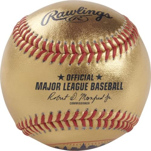 New York Mets Official MLB Baseball by Rawlings - Genuine Leather for Training, Games & Collectibles - Perfect for Fans, Players & Sports Enthusiasts