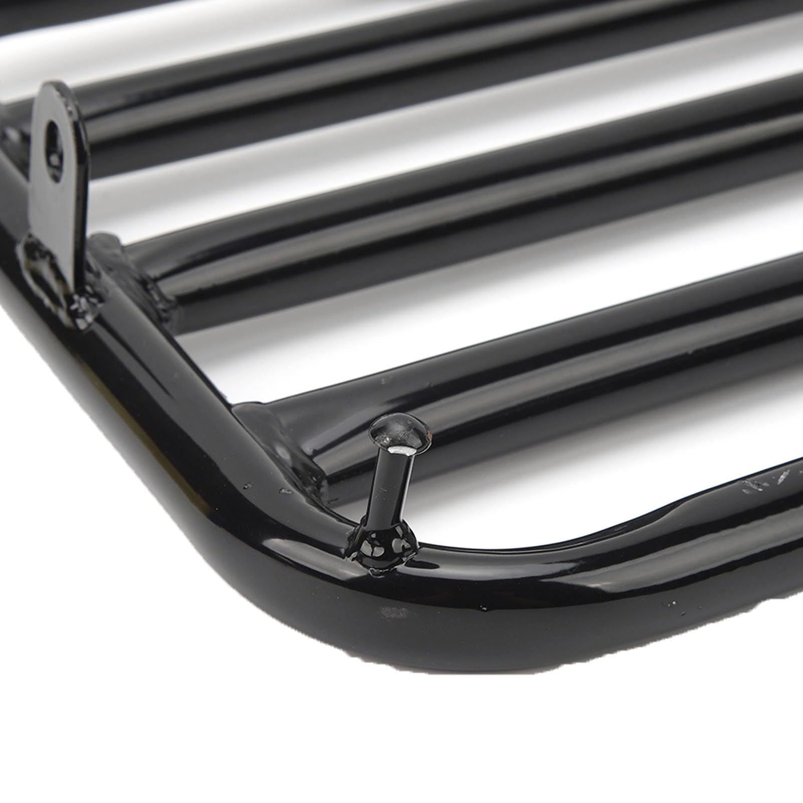 405x295mm Mini Bike Rear Rack - Steel Alloy Rear Seat Luggage Carrier for Coleman Trail CT200U 196cc | Durable Cargo Rack Bracket Replacement for Mini Bikes, Perfect for Camping, Hunting & Outdoor Adventures