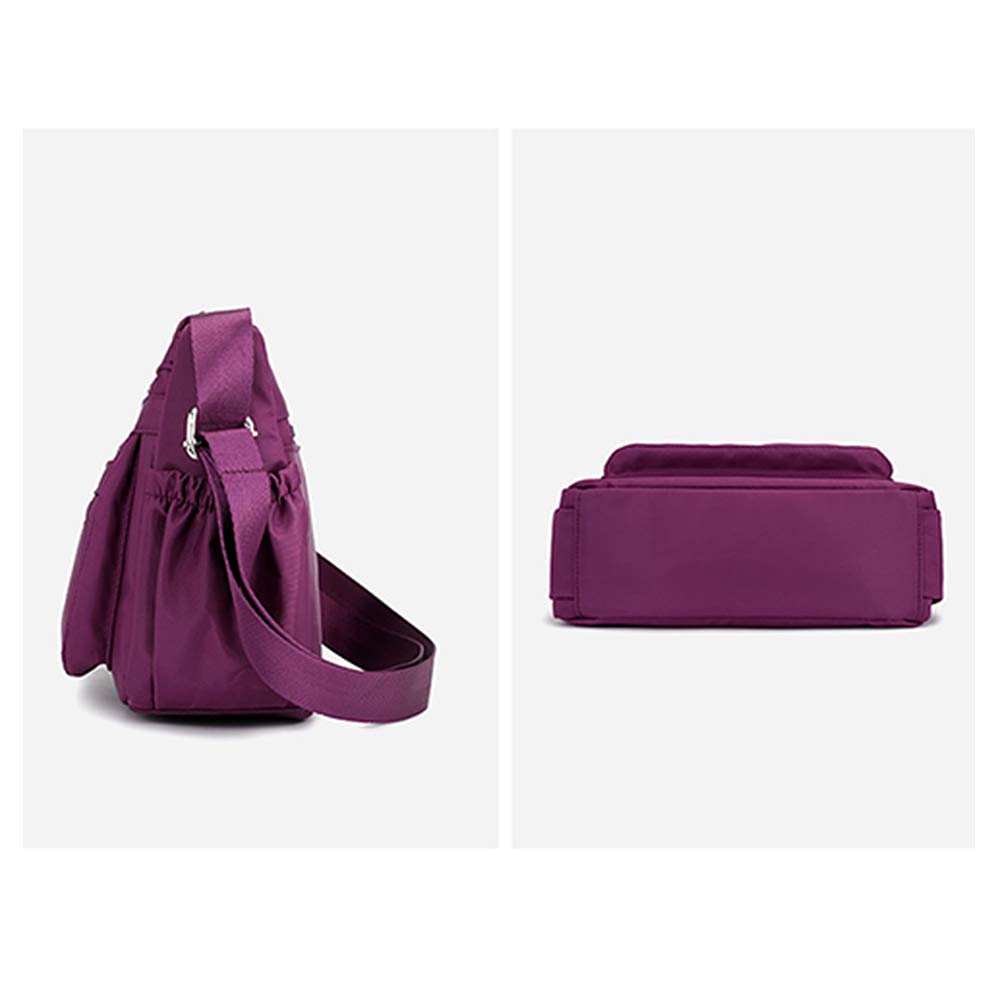 KARRESLY Women's Waterproof Crossbody Bag - Lightweight Nylon Shoulder Purse for Everyday Use, Travel & Shopping