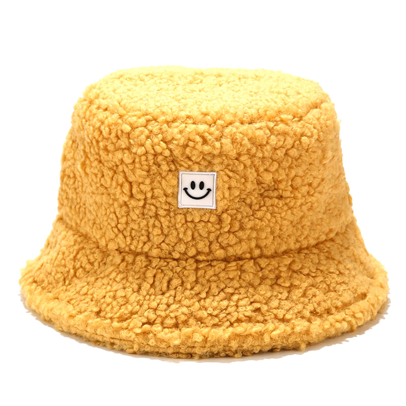 Unisex Plush Bucket Hat - Soft Faux Fur Fisherman Hat for Men & Women | Perfect for Outdoor Activities, Beach, Camping and Fashion Accessories