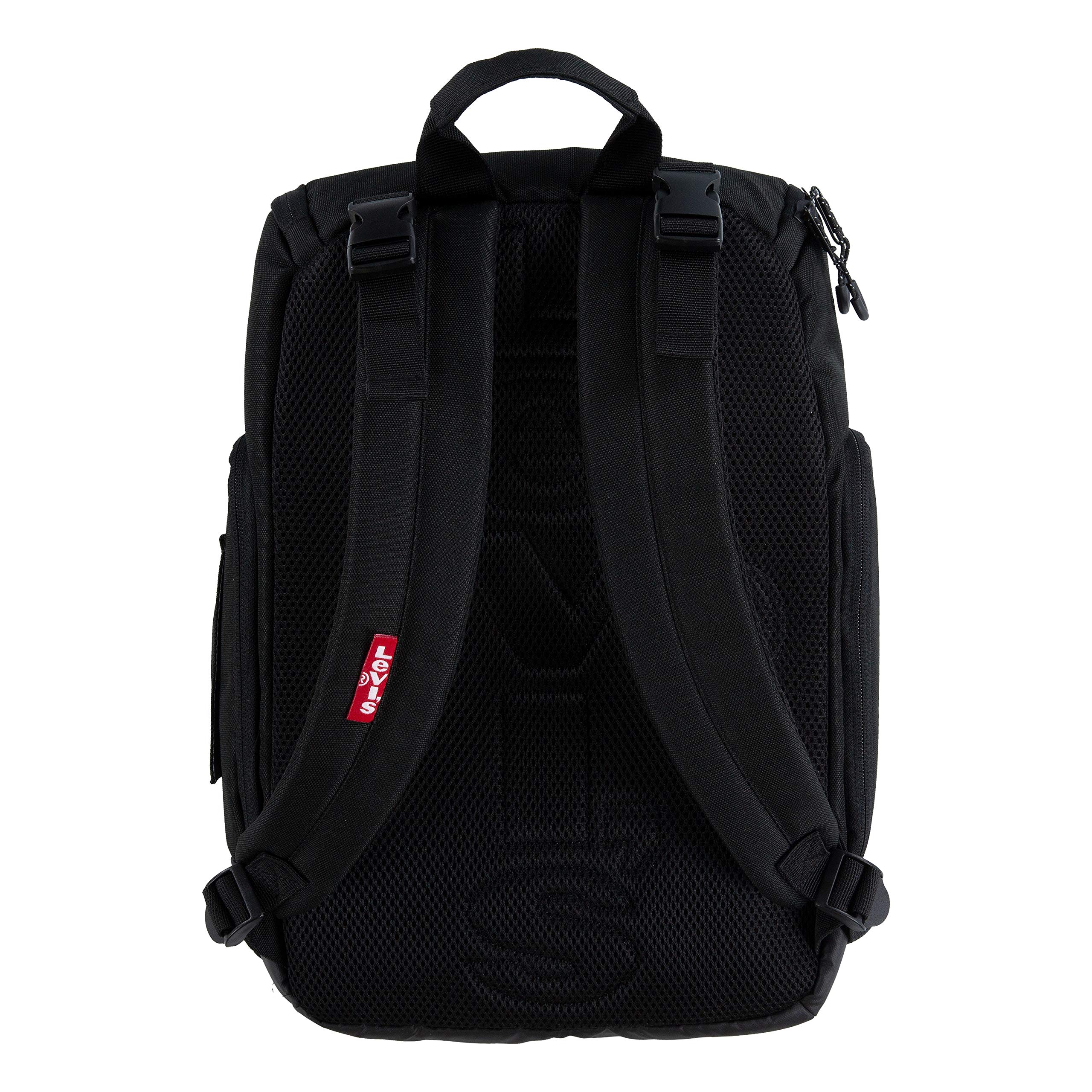 Levi's Kids Big Boys Diaper Bag - Black Diaper Backpack for Toddlers & Babies - Waterproof & Spacious for Daycare, Travel & Outings