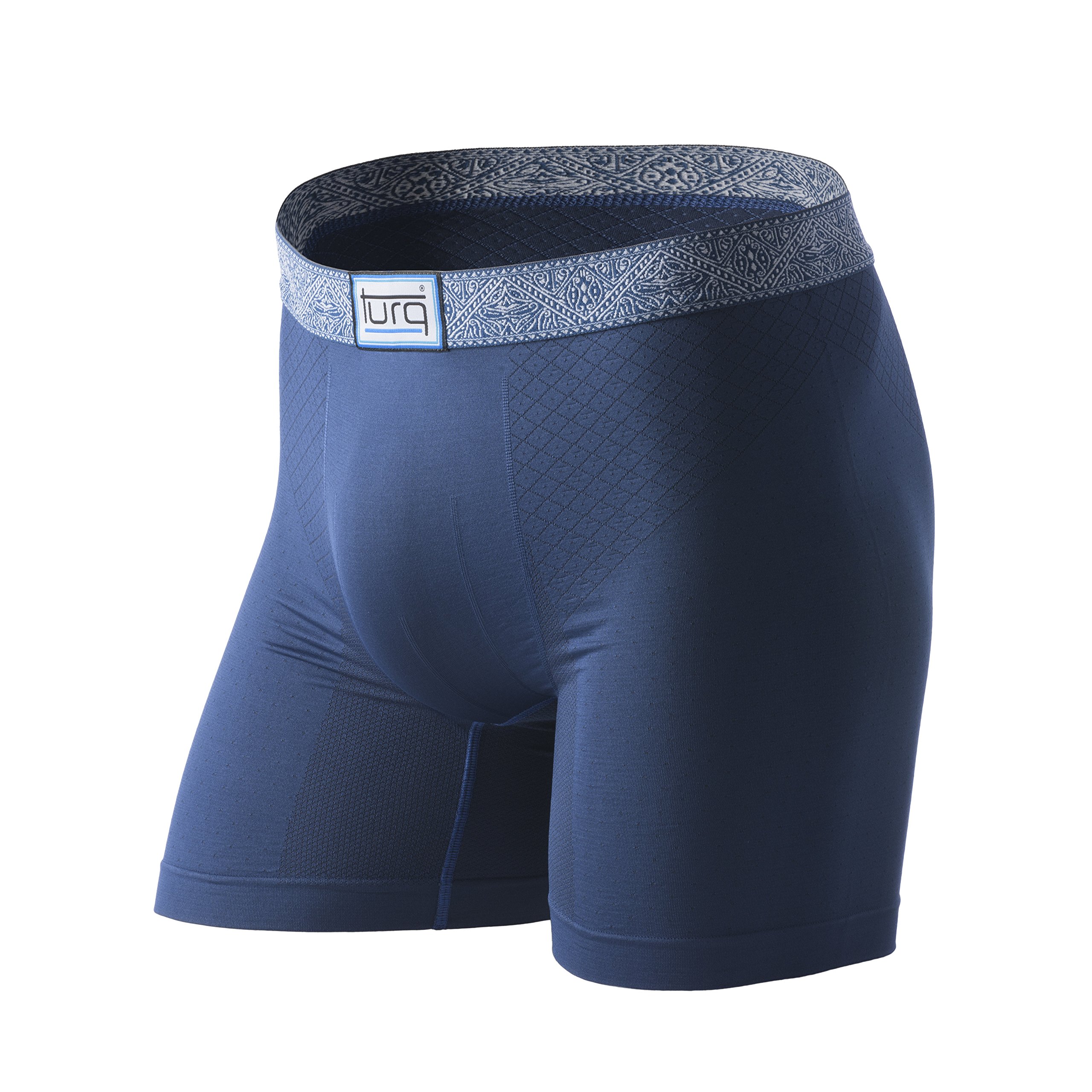 Turq OG Men's Underwear Boxer Briefs - Chafe-Free, Moisture-Wicking, Breathable Athletic & Swim Underwear with Freestyle Fit | Perfect for Gym, Running, Swimming & Everyday Wear