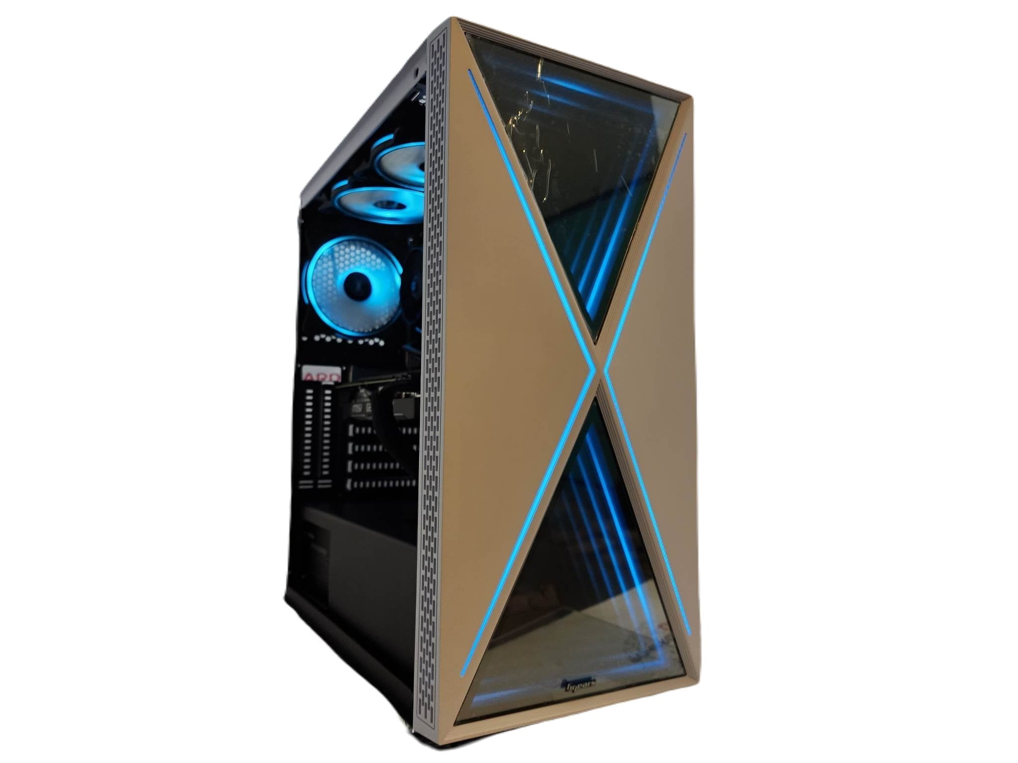 Custom Gaming PC Desktop Computer - Intel i5, NVIDIA GeForce RTX 5060, 1TB SSD, 32GB RAM, Blackwidow White H610 - Perfect for Esports, Streaming & High-Performance Gaming