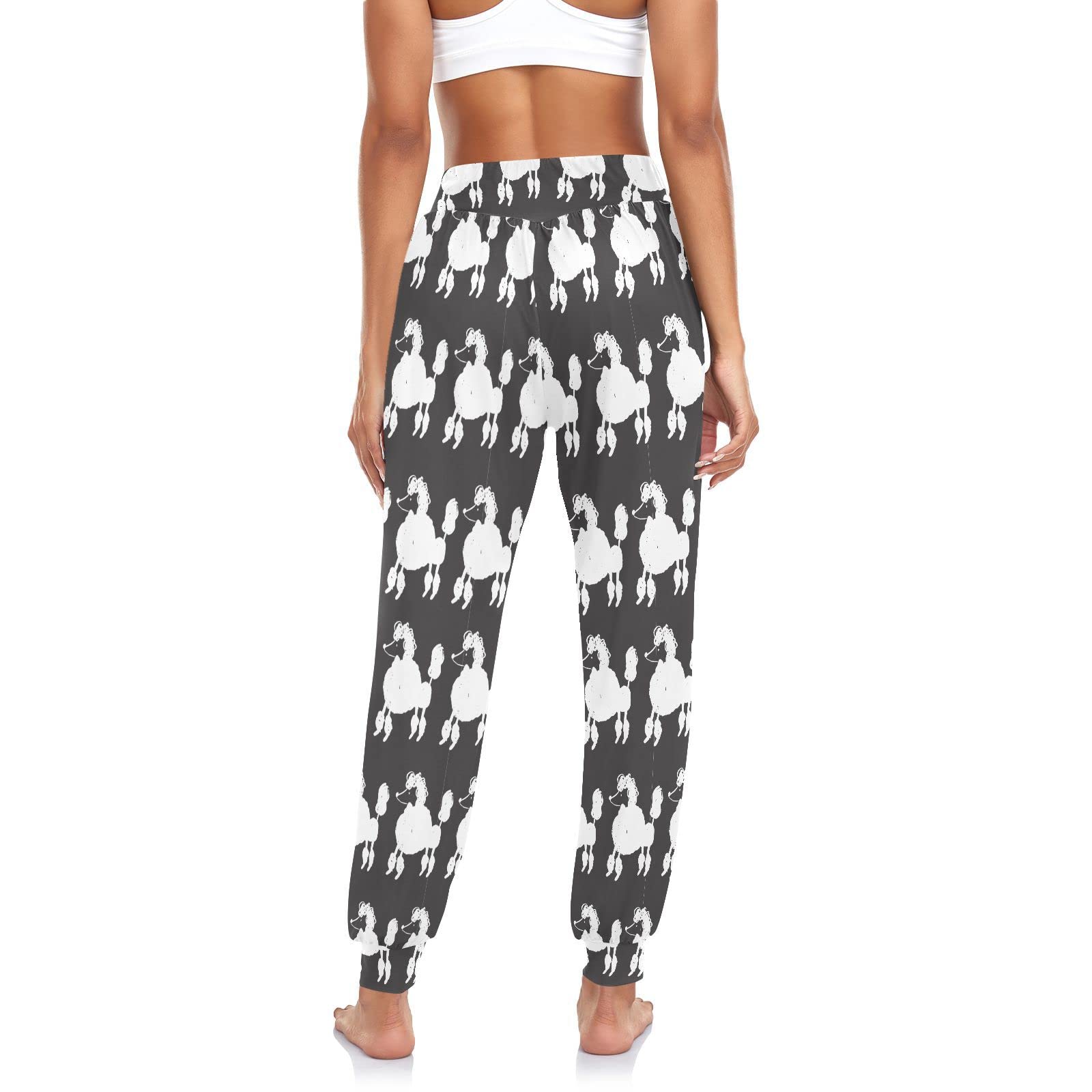 Aflyko Women's Boho Trousers - Comfortable High Waisted Sweatpants for Yoga, Dance, Workout & Lounge - Soft Stretchy Joggers Pants in Sizes S-2XL - Perfect for Casual Wear, Gym, Travel & Everyday Comfort