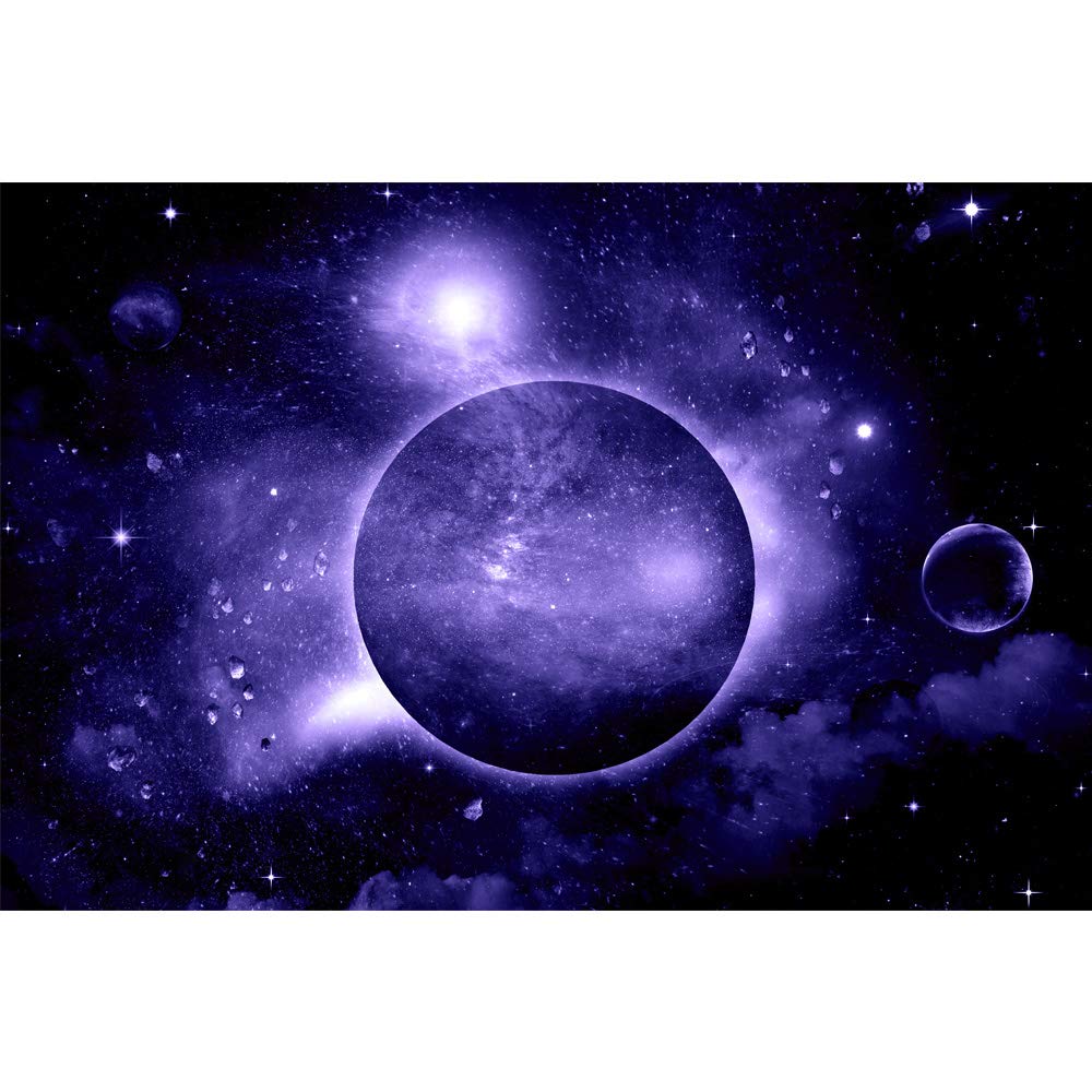 Removable Wallpaper Murals for Bedroom - Giant Universe & Planets Peel and Stick Wall Stickers (66x96 inches) - Perfect for Kids Room Decor, Nursery, or Home Office Space