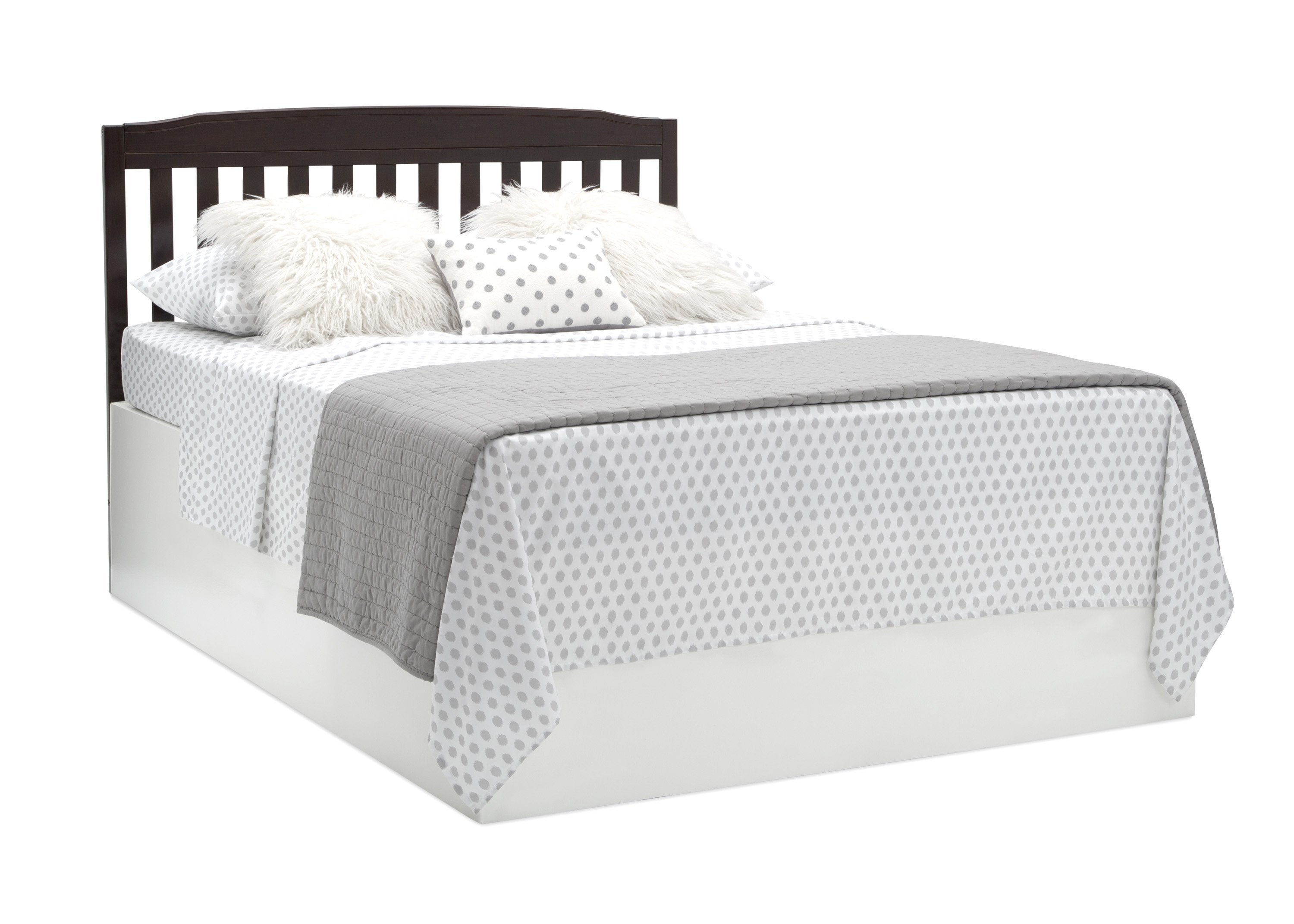 6-in-1 Convertible Mason Crib with Changer - Baby Nursery Essentials for Newborn to Toddler | Perfect for Small Spaces & Modern Nurseries