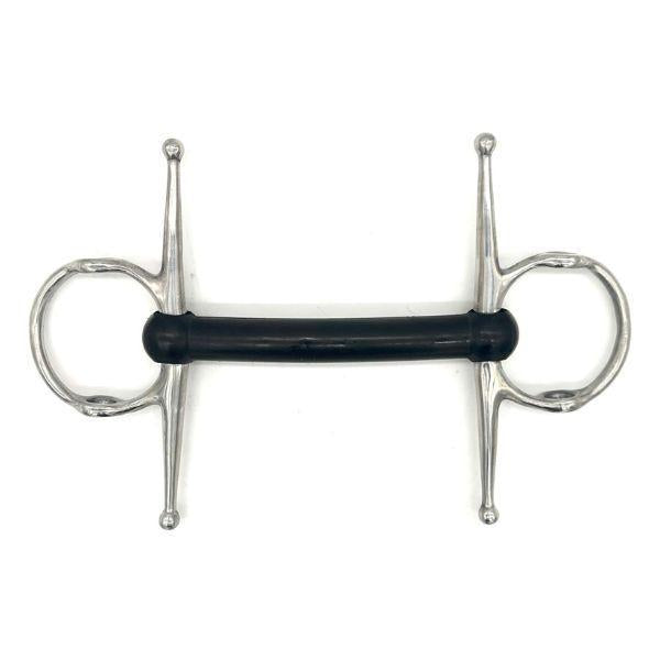 Jake Adams Soft Flexi Mouth Nelson Gag Bit for Horses - Comfortable Flexible Training Bit for Equestrian Riding, Dressage & Show Jumping