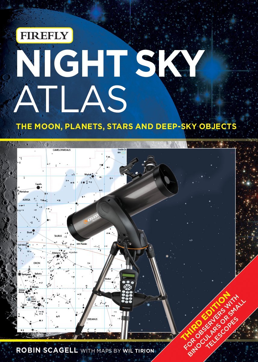 Night Sky Atlas: Moon, Planets, Stars & Deep Space Objects - Astronomy Guide for Stargazing & Astrophotography