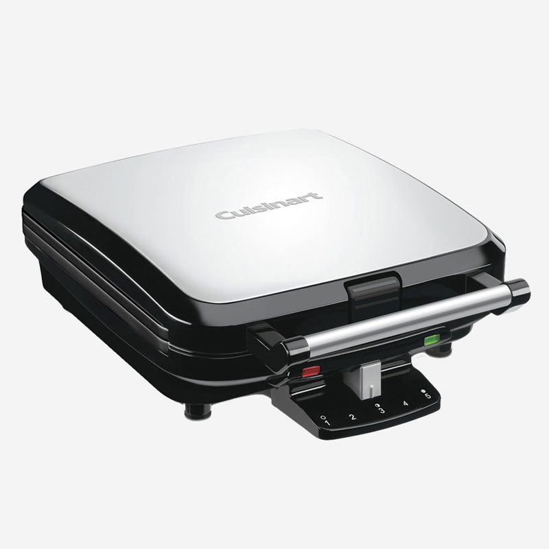 Cuisinart WAF-150EC 4-Slice Belgian Waffle Maker - Perfect for Breakfast, Brunch & Family Gatherings