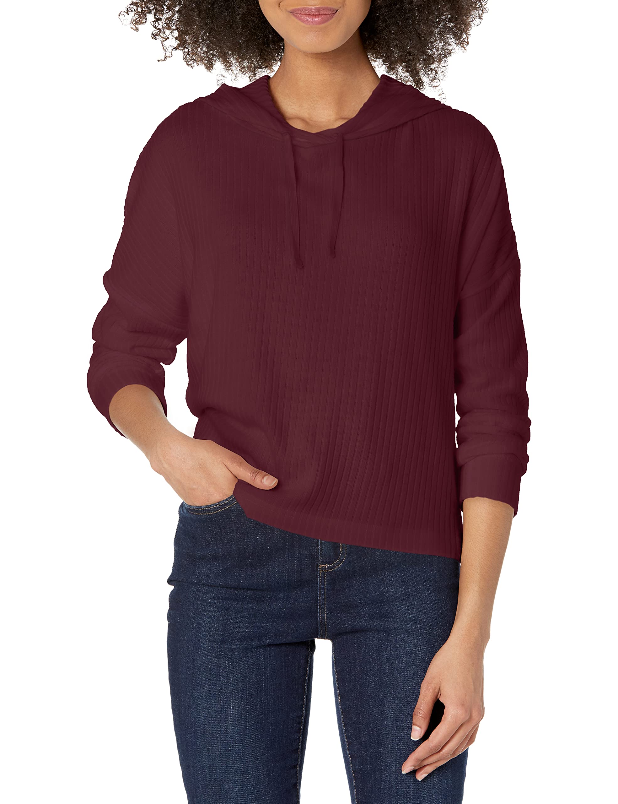 Roxy Women's Comfy Place Cozy Sweatshirt - Soft Fleece Pullover Hoodie for Casual Wear, Lounge & Outdoor Activities