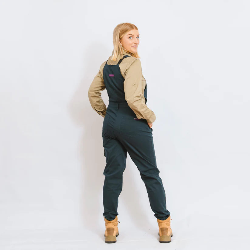 Women's Workwear Overalls - Durable Denim Jumpsuit for Construction, Gardening & DIY Projects | Comfortable & Stylish Work Clothes for Women