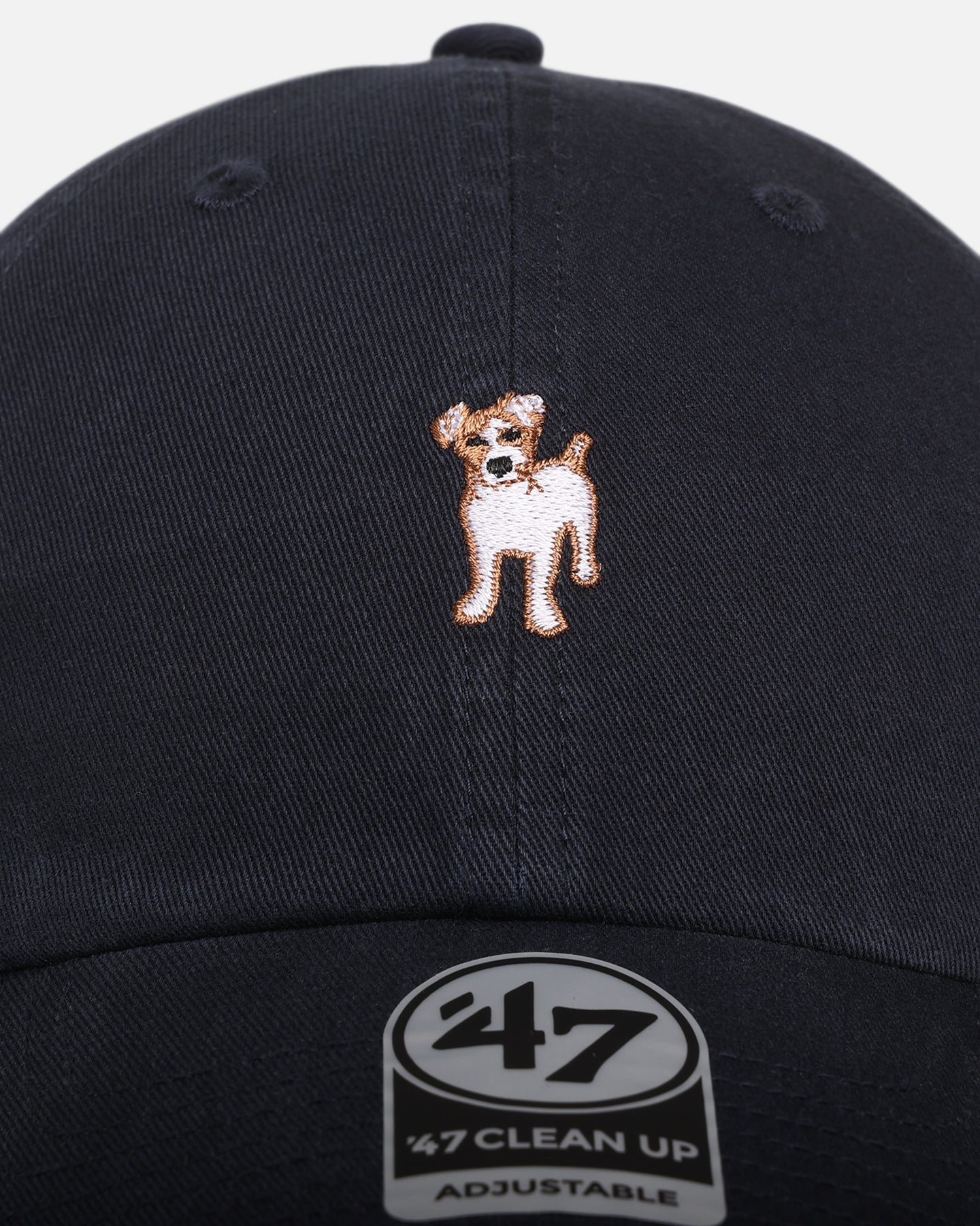 47 Brand Jack Russell Terrier 'Dog Collection' Adjustable Strapback Hat - Navy Blue Baseball Cap for Dog Lovers, Pet Owners & Outdoor Activities