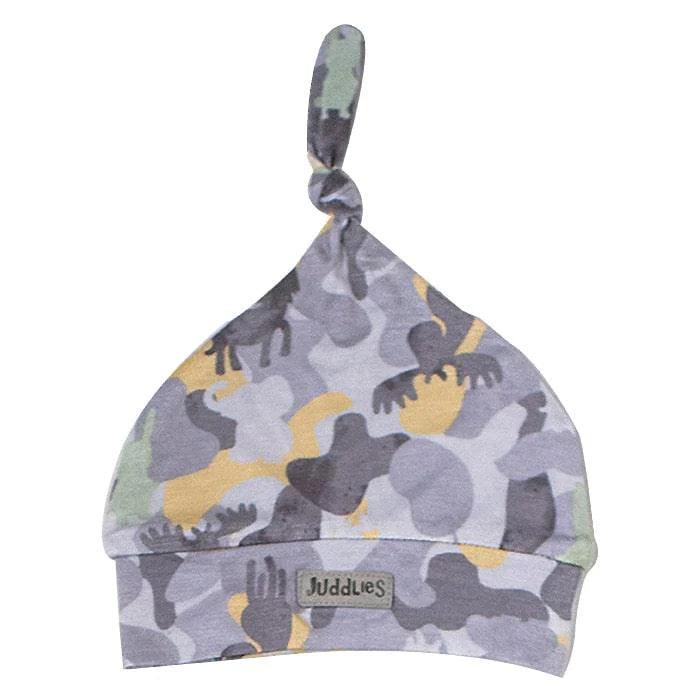 Juddlies Designs Camoose Collection - Soft Bamboo Baby Hat for Newborns 0-4 Months | Organic & Breathable for Outdoor & Photo Shoots