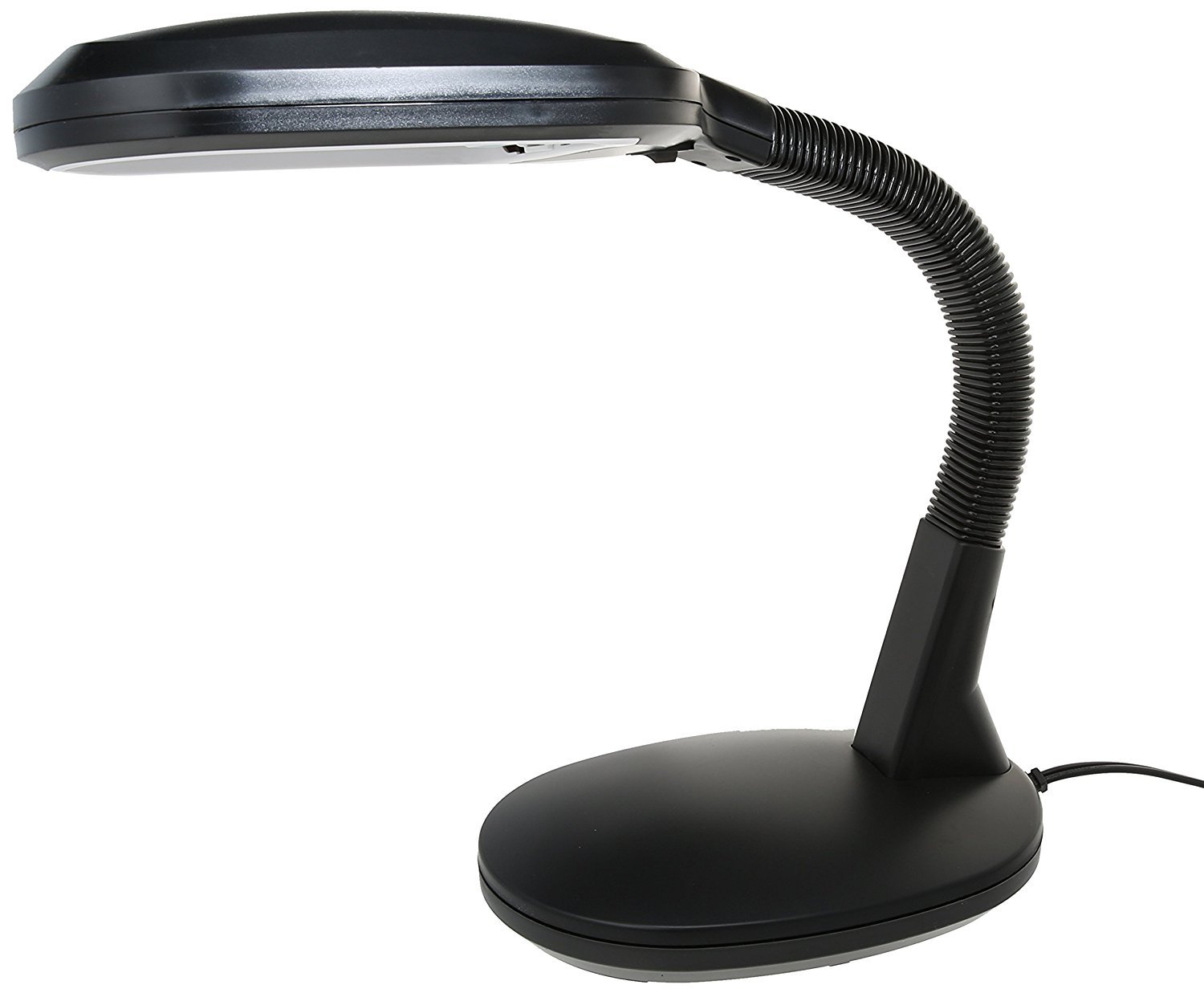 Sunlight Desk Lamp with Adjustable Gooseneck - 27W Daylight LED Light for Office, Study & Reading - Black (SL5820X) - Perfect for Home Office, Dorm Room & Workspace Lighting