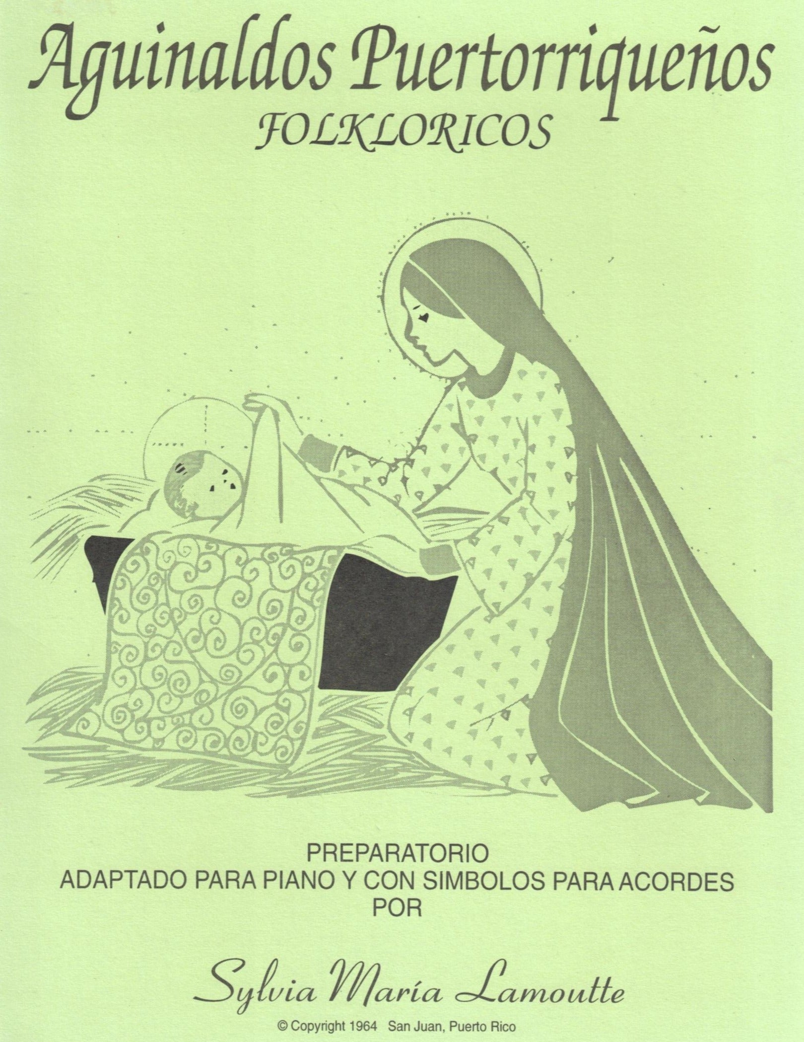Authentic Puerto Rican Aguinaldos Folkloricos by Sylvia M. Lamoutte - Traditional Christmas Music for Festive Celebrations & Cultural Events