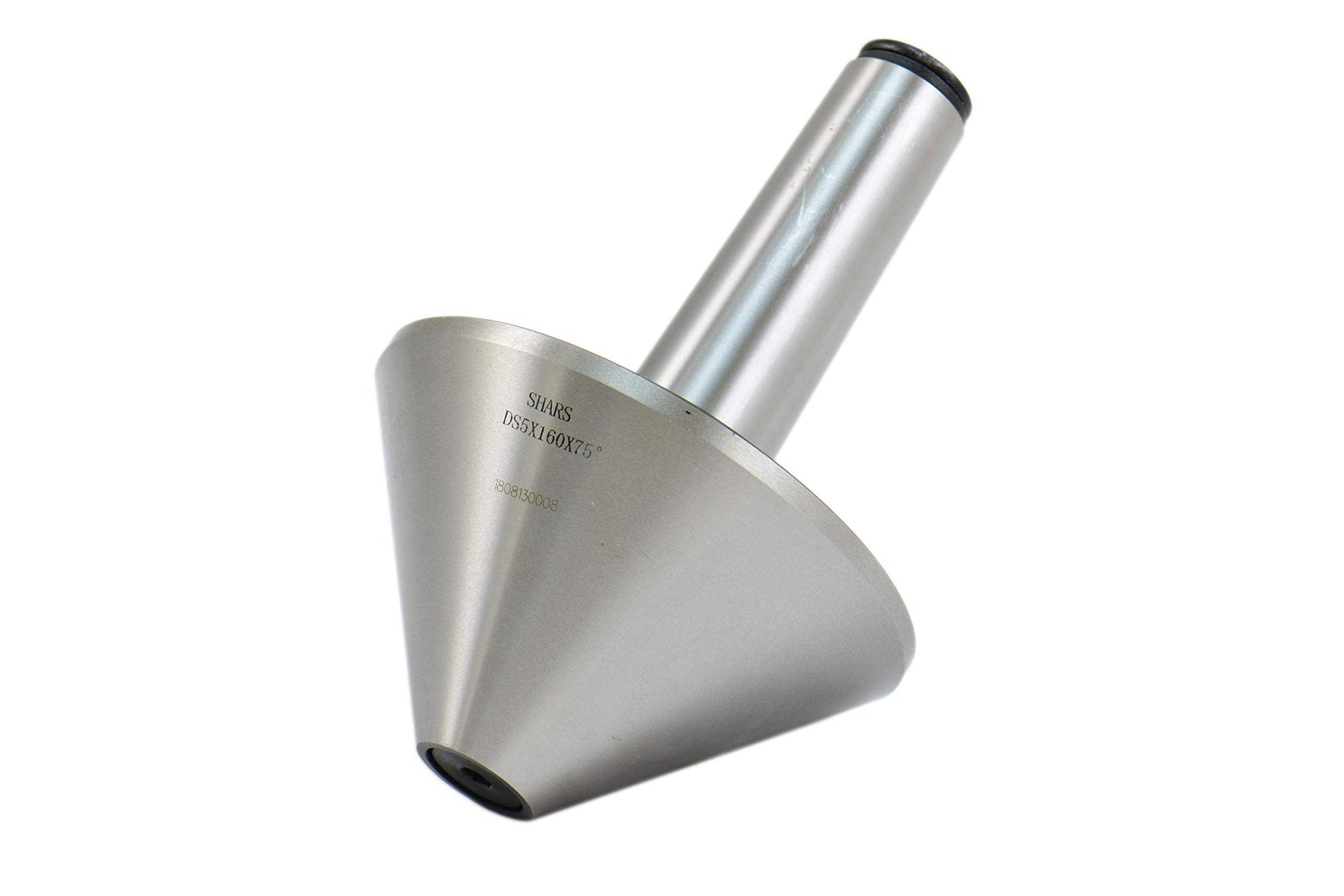 Shars 5MT Bull Nose Live Center 75 Degree for Lathe Hollow Turning - Precision Lathe Tool Accessory 202-3433 R - Ideal for Metalworking, Woodturning & CNC Machining Projects