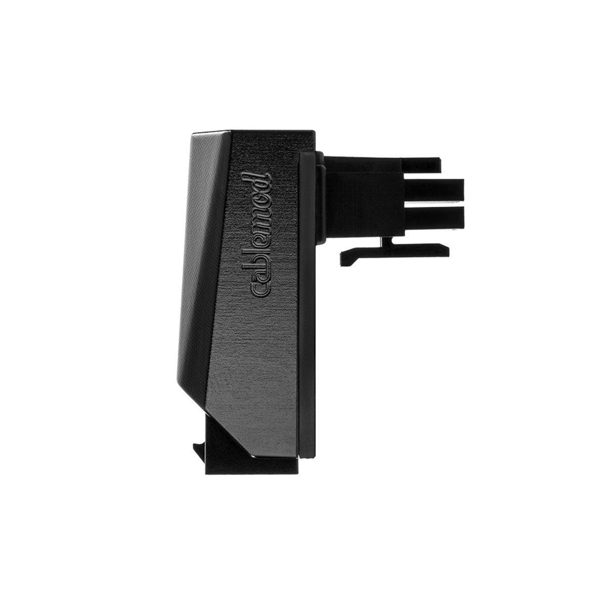 CableMod 12VHPWR 90 Degree Angled Adapter v1.1 - Variant B (Black) | PCIe 5.0 GPU Power Connector for RTX 4090/4080 | Perfect for Compact PC Builds & Cable Management