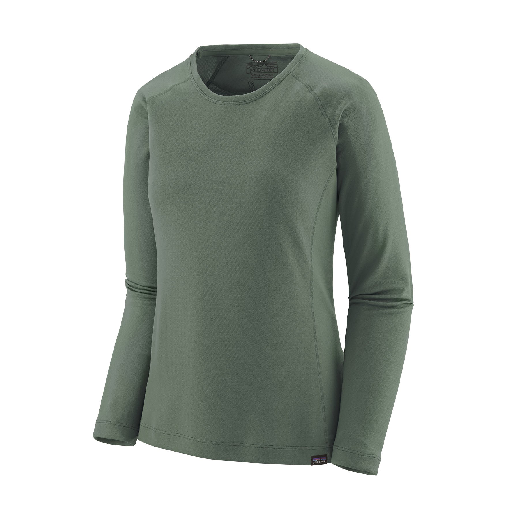 Women's Capilene Midweight Crew S23 - Thermal Base Layer for Hiking, Skiing & Outdoor Activities | Moisture-Wicking & Breathable
