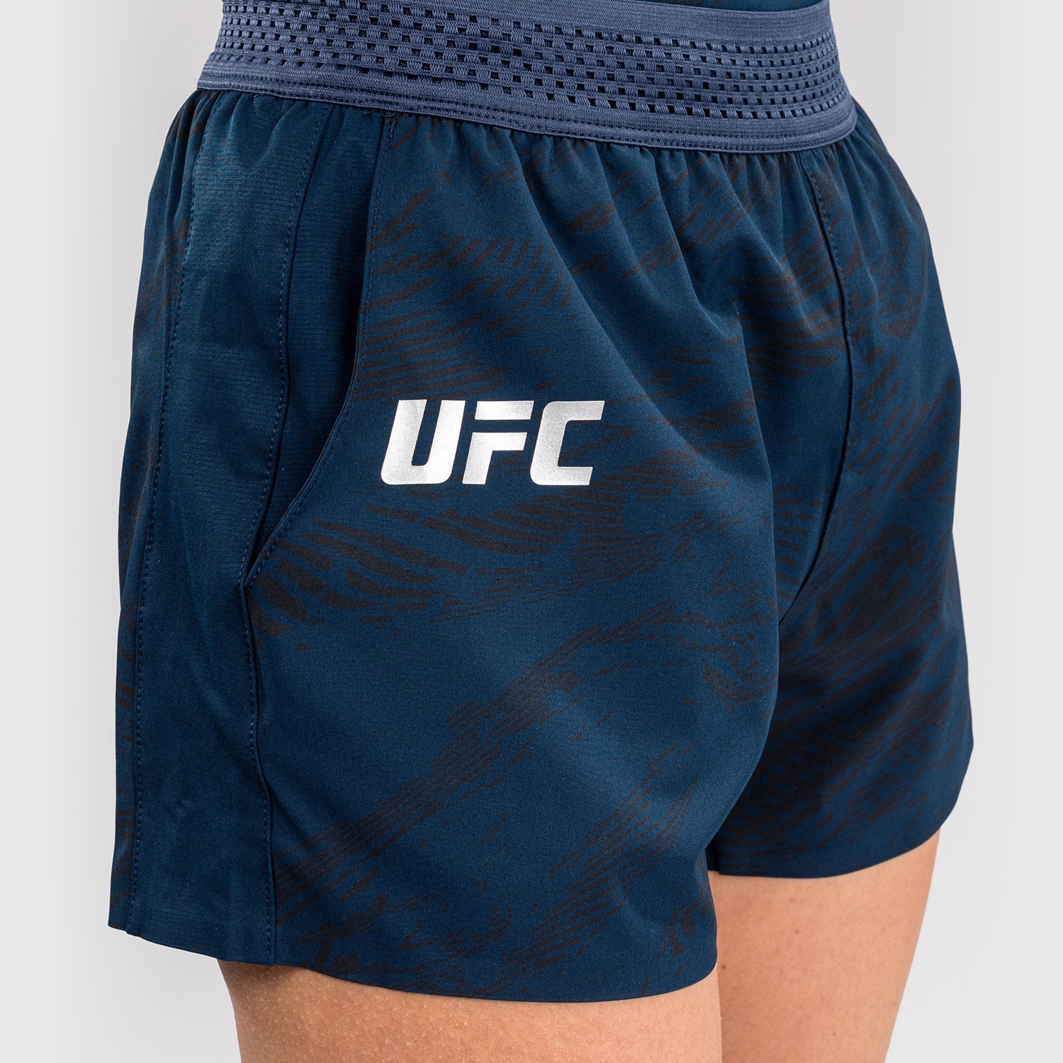 Venum UFC Fusion Fight Week Women's Performance Shorts - High-Performance MMA Training Shorts for Women | Oceanic Blue | Perfect for MMA, Boxing & Fitness Workouts