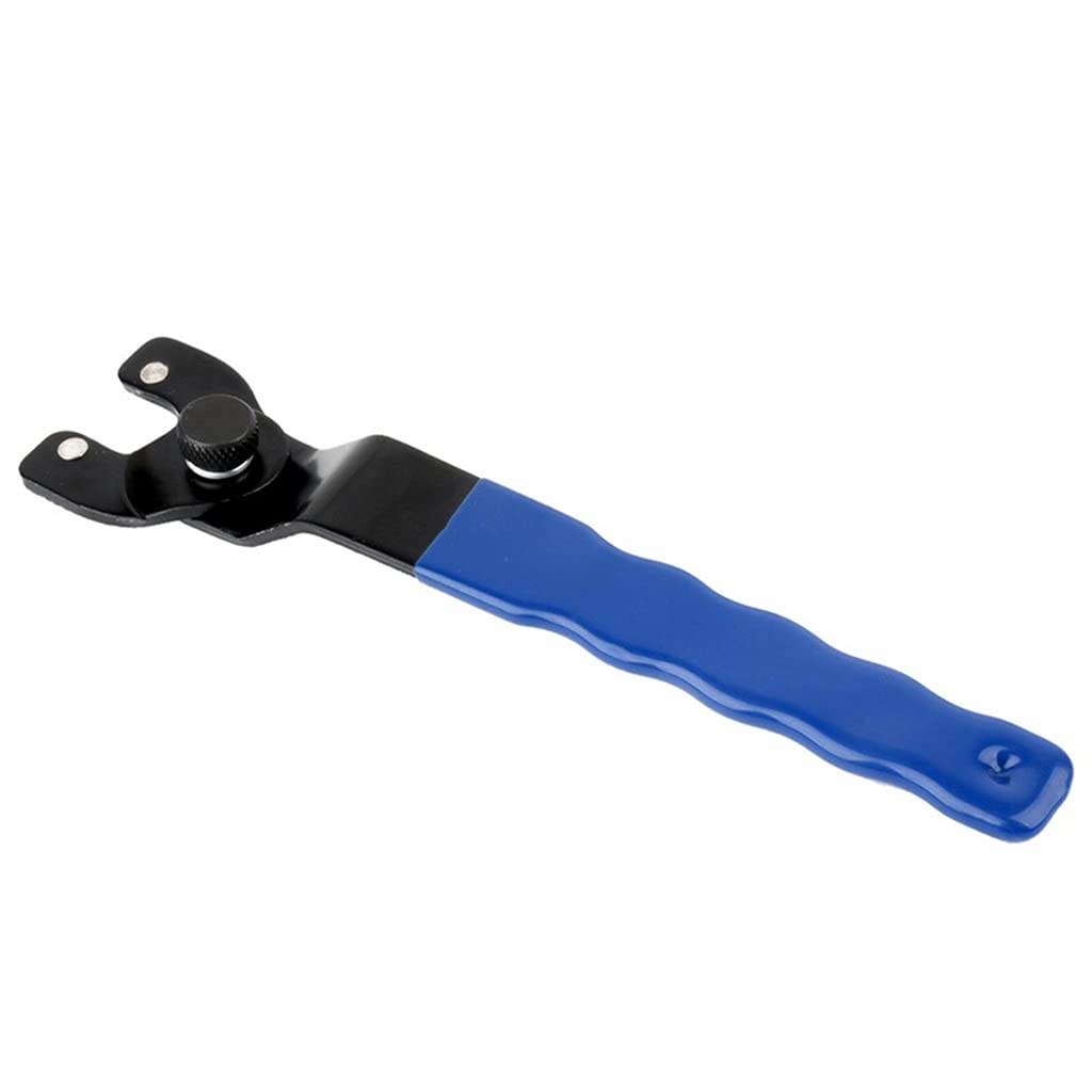 8-50mm Adjustable Angle Grinder Key Pin Spanner Wrench - Plastic Handle Arbor Repair Tool for Grinder Hubs & Home Maintenance (Perfect for DIY Projects & Professional Workshop Use)