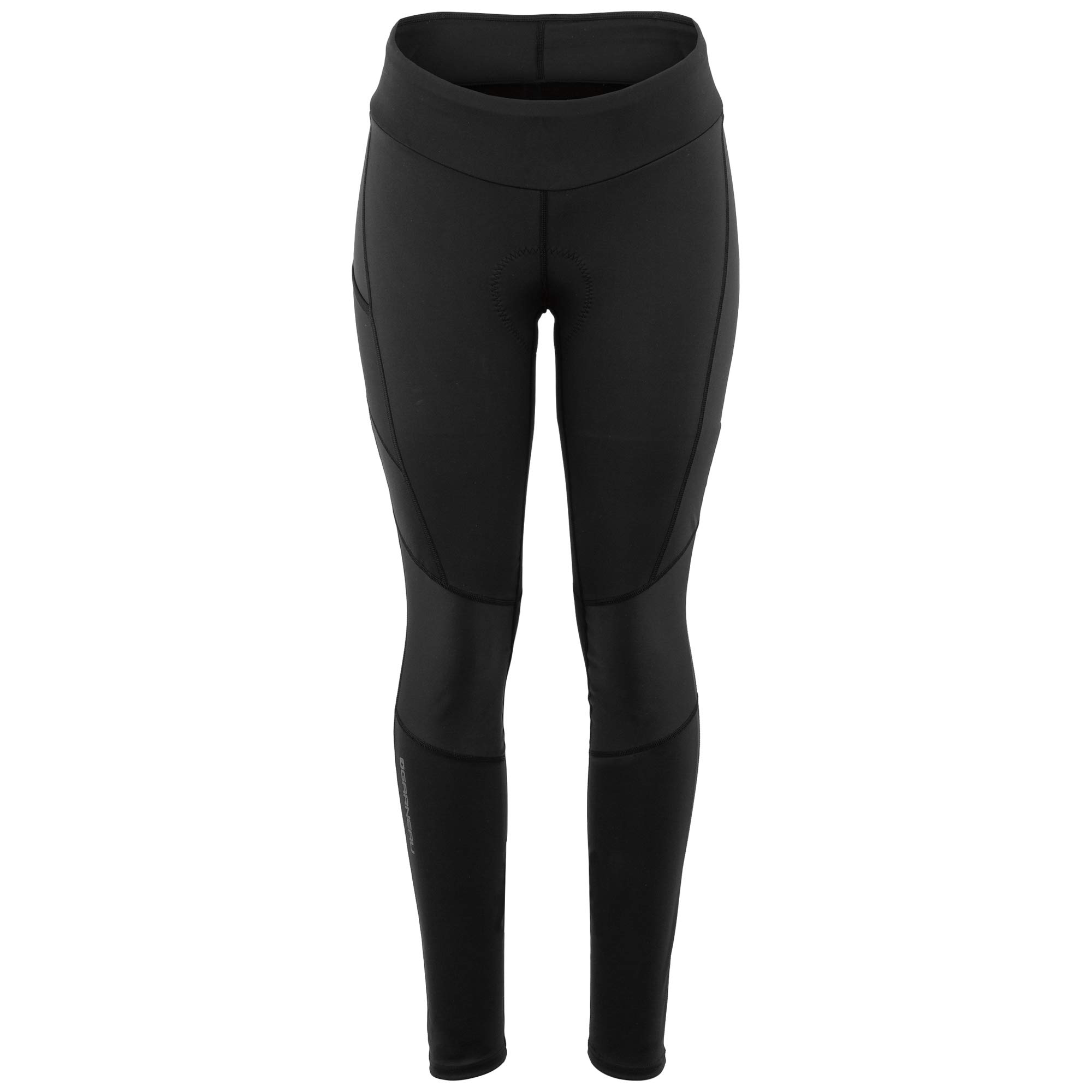 Louis Garneau Women's Solano Chamois Cycling Tights - Comfortable Bike Padded Shorts for Road & Mountain Biking, Training & Outdoor Sports