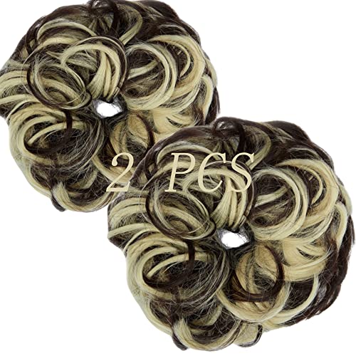 19# Dark Brown Mix Bleach Blonde
