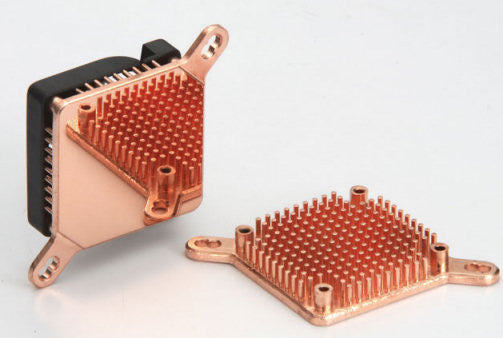 Enzotech Pure Copper Low Profile Heat Sink with Fan SLF 1 - High Performance Cooling for PC, Laptop, and Gaming Computer Components