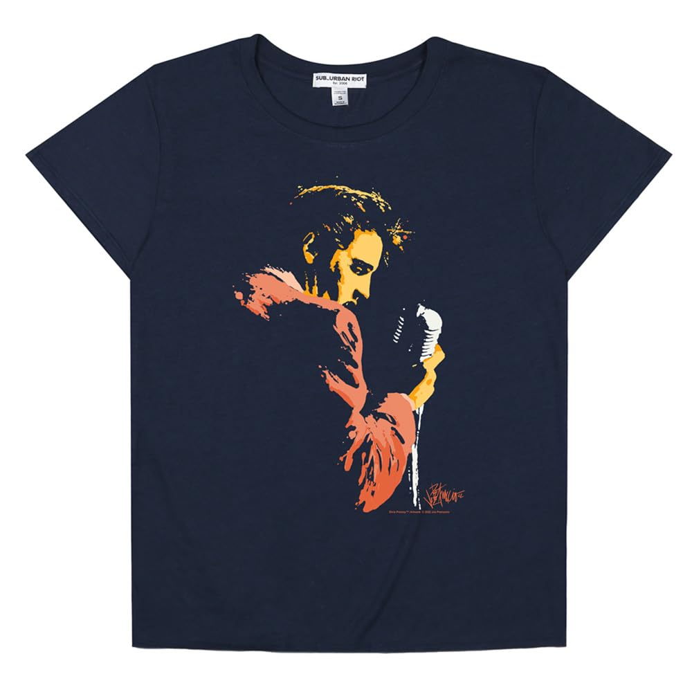 Vintage Elvis Presley Tri-Blend T-Shirt - Official Early Elvis Loose Women's Short Sleeve Tee | Retro Music Fan Gift, Concert Outfit, Casual Streetwear