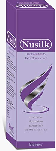 Nusilk Deep Nourishing Hair Conditioner for Damaged Hair - Strengthens & Repairs Dry Brittle Strands - Sulfate Free & Paraben Free - Perfect for Daily Use, Salon Quality Results at Home