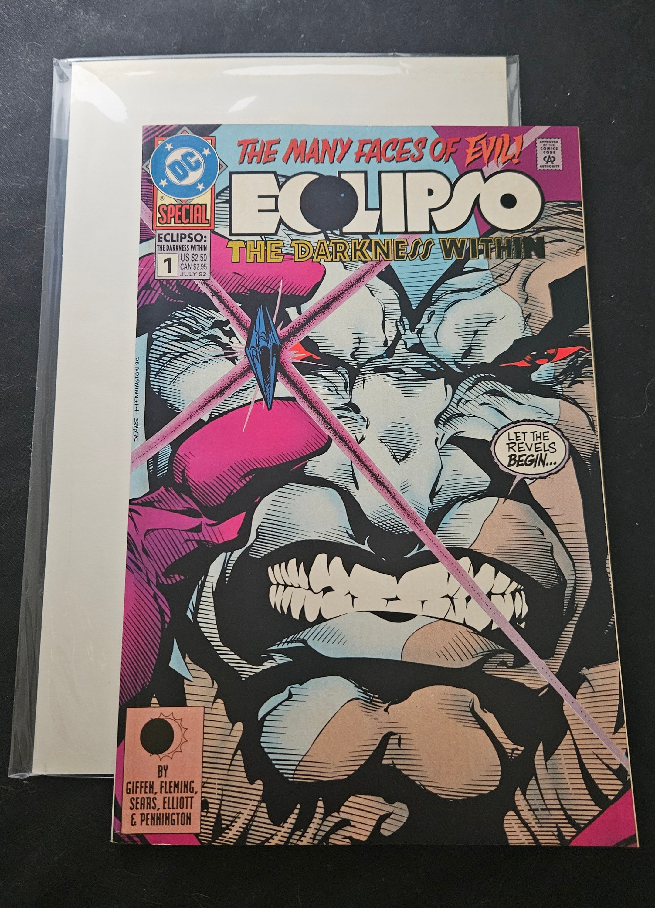 Eclipso #1: Eclipso: The Darkness Within | DC Comics | 1992 Vintage Comic Book | Superhero Collectibles for DC Fans & Comic Book Enthusiasts