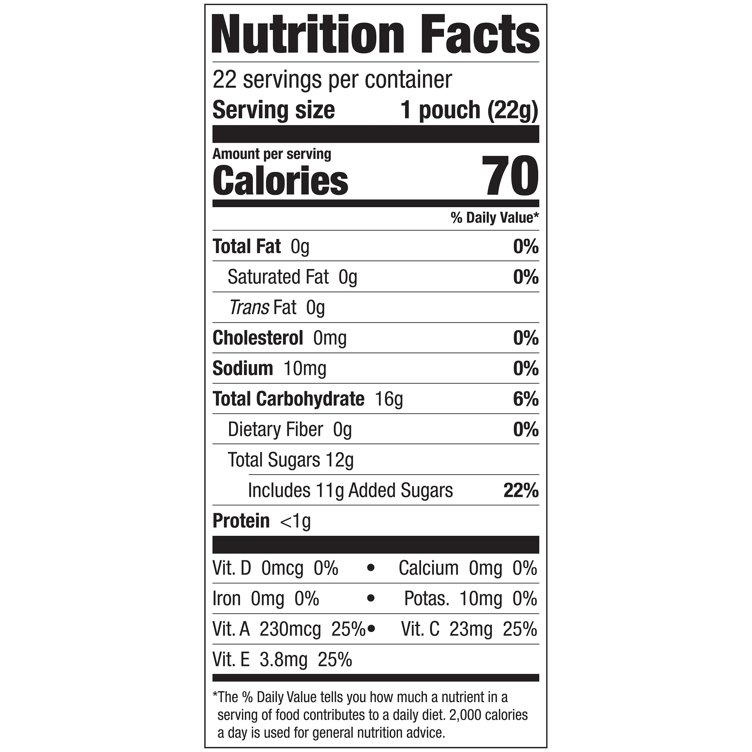 Funables Strawberry Fruit Snacks - 0.8oz Pouches (22 Count) | Gluten Free, Vegan & Kid-Friendly | Perfect for Lunchboxes, After-School Snacks & On-the-Go Treats