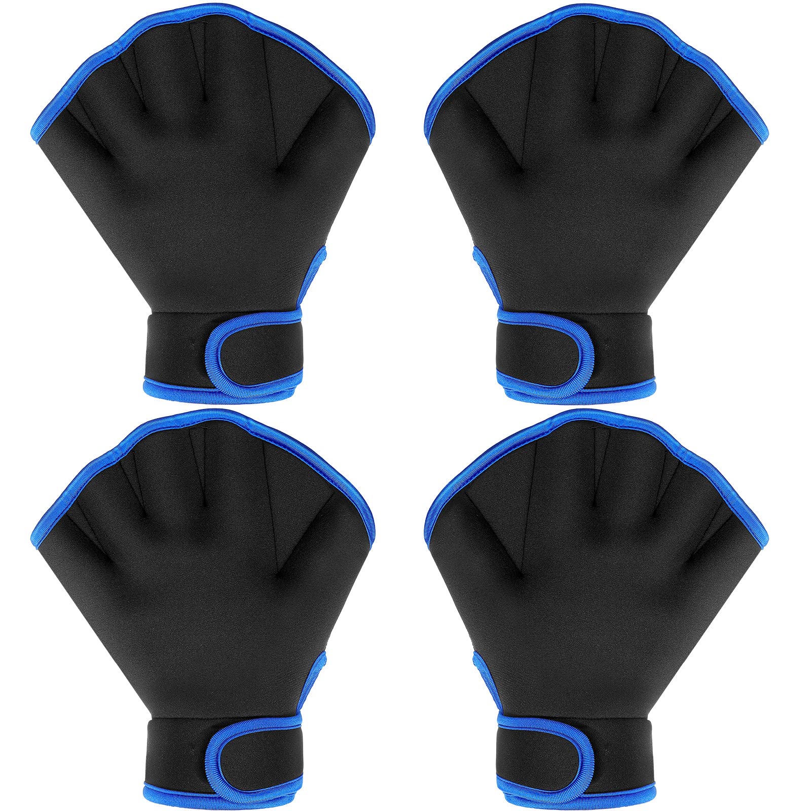 **Tarpop 2 Pairs Swimming Gloves for Men & Women - Waterproof Webbed Training Gloves for Aquatic Fitness, Pool Swimming & Water Aerobics - Enhance Performance & Resistance in Water Exercises**    *(Perfect for Lap Swimming, Water Aerobics, Aquatic Therapy & Fitness Training)*