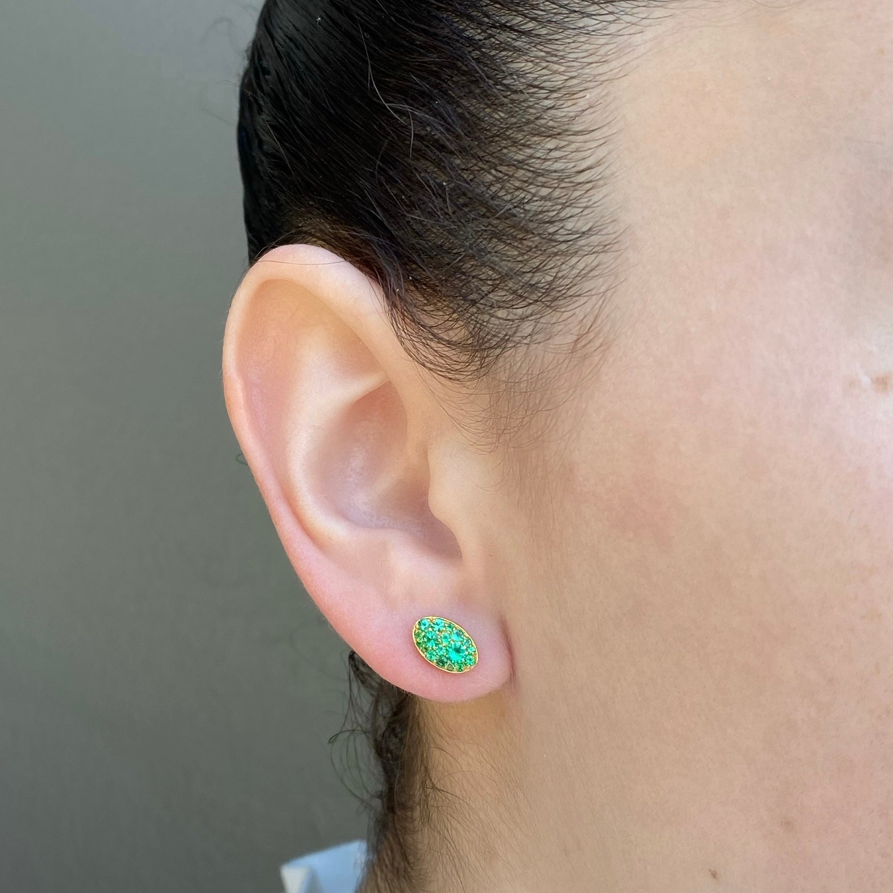 Petit Cluster Stud Earrings - Dainty & Elegant Jewelry for Women | Perfect for Everyday Wear, Date Nights & Special Occasions