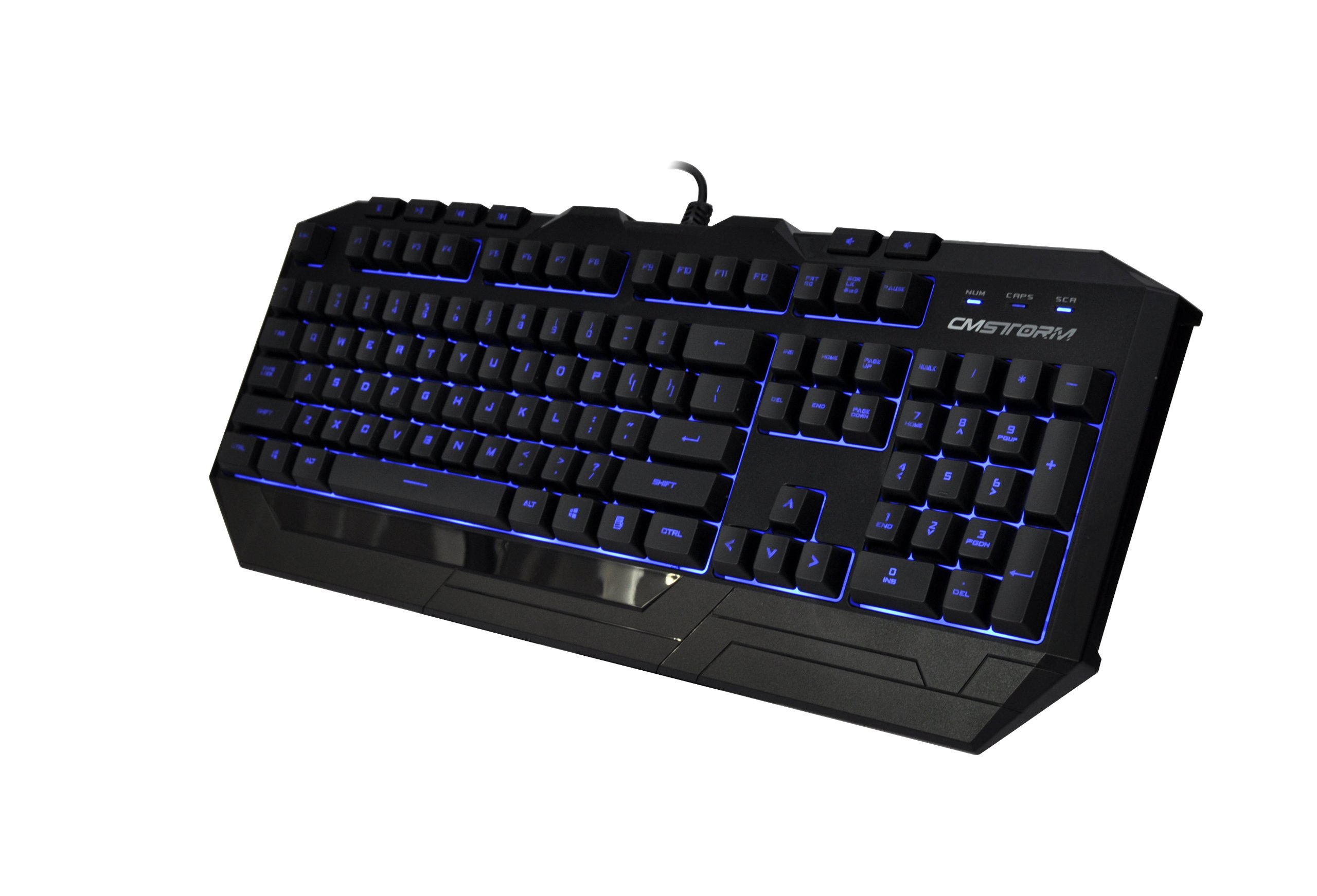 Cooler Master Devastator Blue LED Gaming Keyboard and Mouse Combo - Wired USB Mechanical Keyboard with Ergonomic Mouse for PC Gamers - Perfect for FPS, MOBA and Esports Gaming