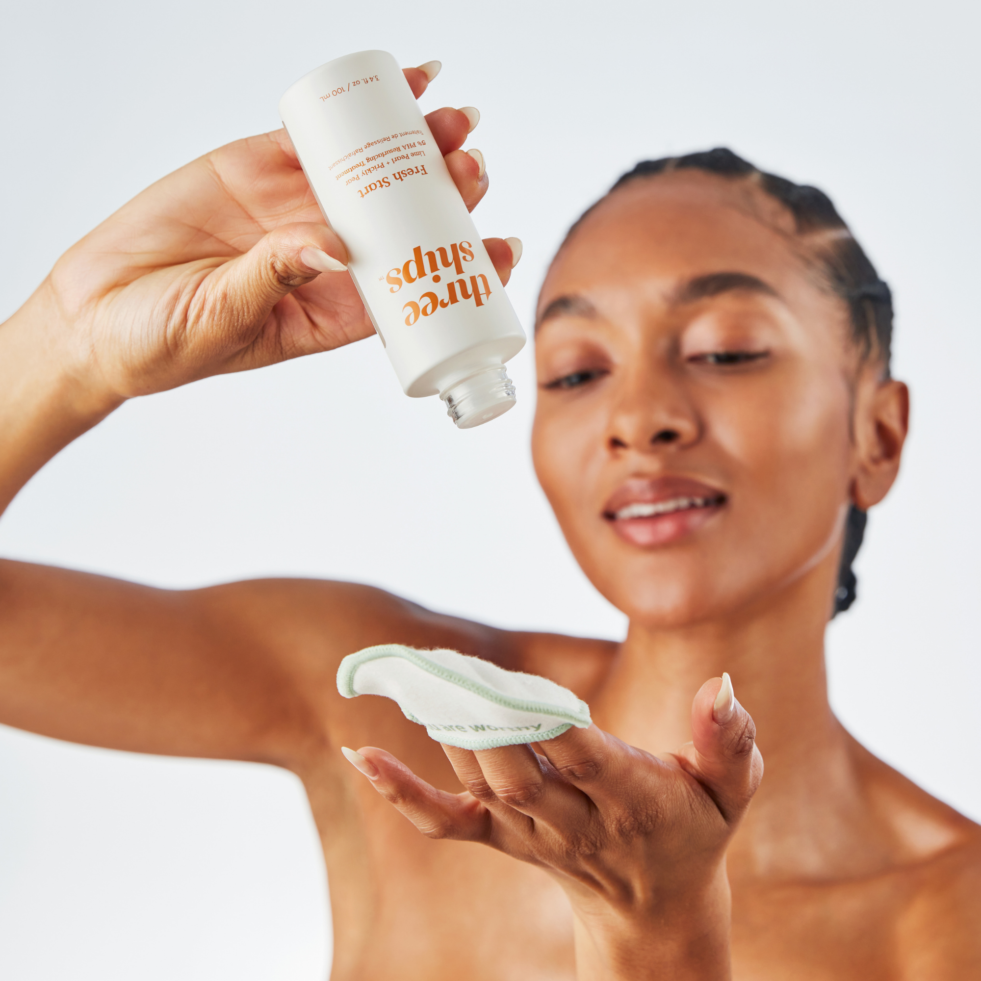 Fresh Start Lime Pearl & Prickly Pear 5% PHA Resurfacing Treatment - Exfoliating Face Mask for Glowing Skin | Perfect for Acne-Prone & Sensitive Skin Types | At-Home Spa Treatment